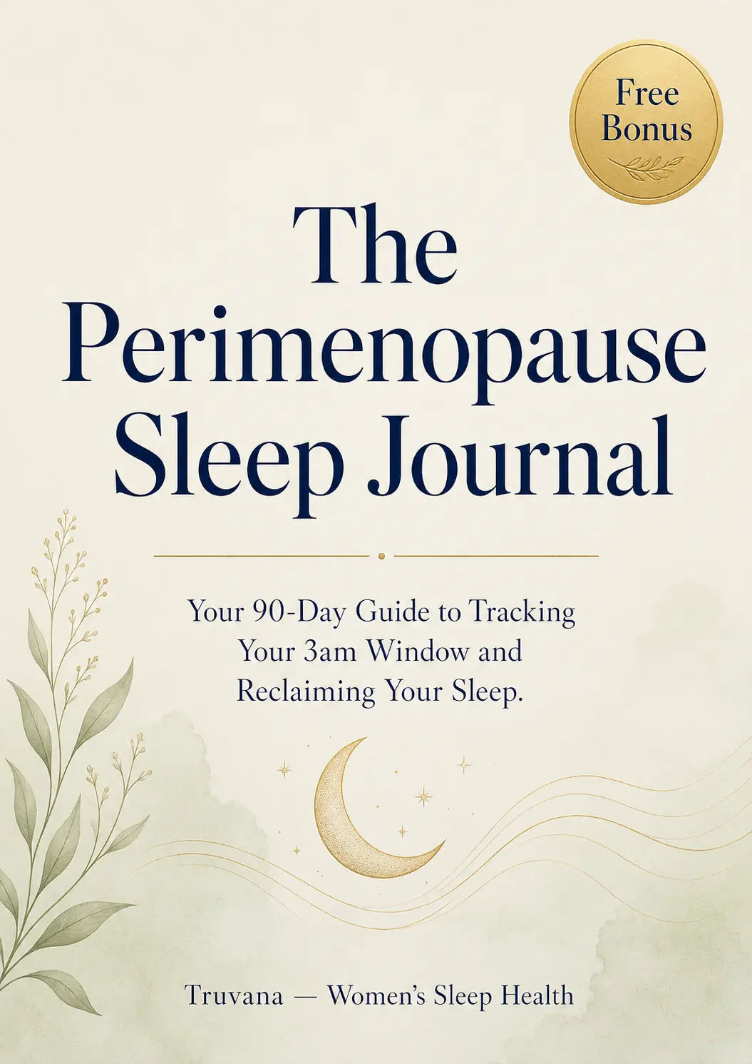 Perimenopause Sleep Journal
