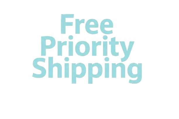 FREE Priority Shipping