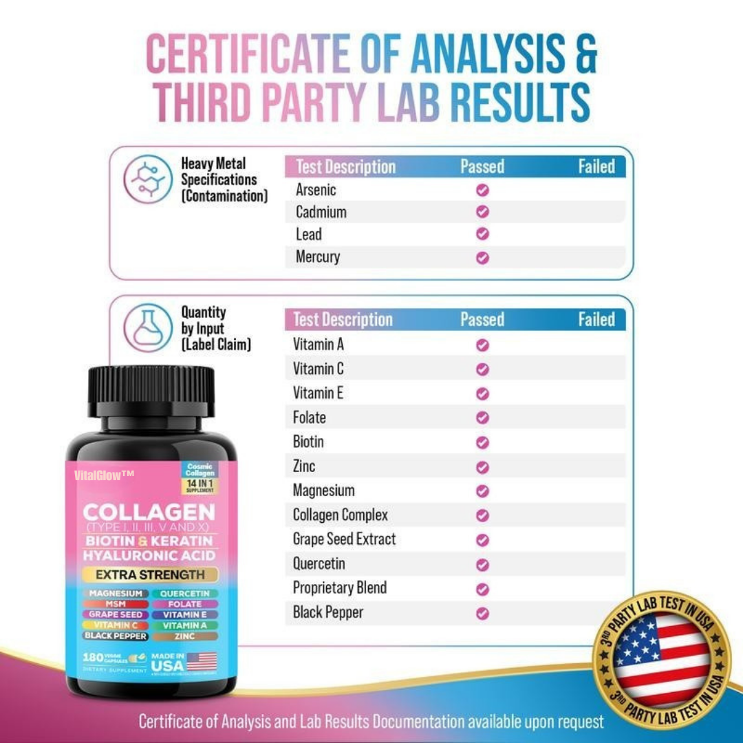 Collagen + Biotin + 13 Skin-Healing Nutrients