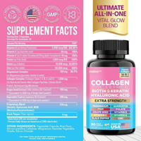 Collagen + Biotin + 13 Skin-Healing Nutrients