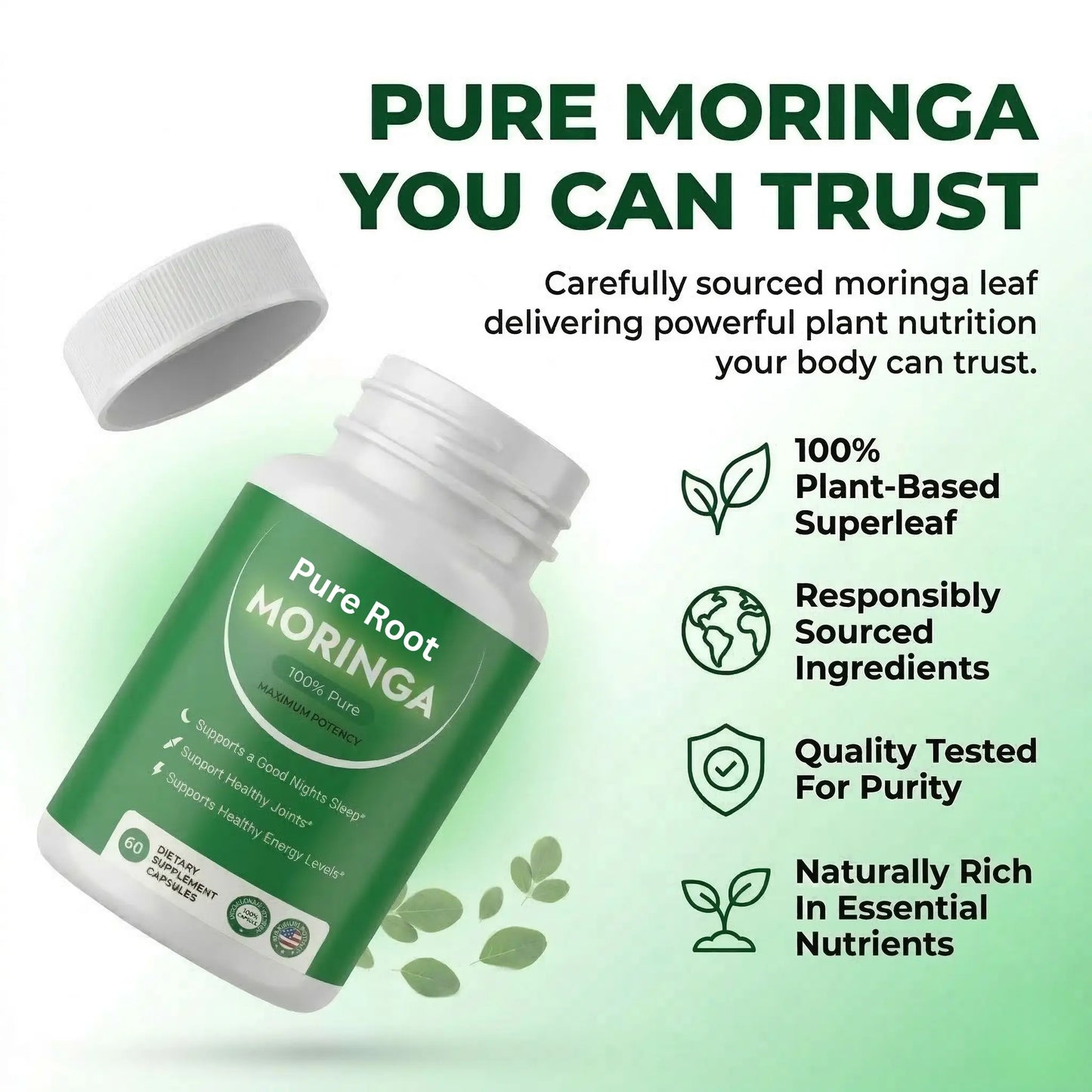 Pure Root Moringa